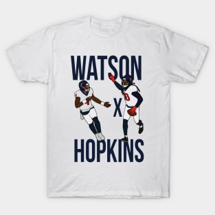 Deshaun Watson and DeAndre Hopkins 'Watson x Hopkins' - Houston Texans T-Shirt